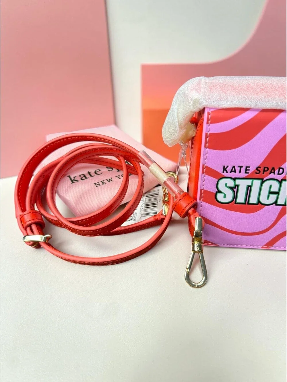 Kate Spade New York Sticky Situation 3D Crossbody Bag Chewing Gum Novelty NWT